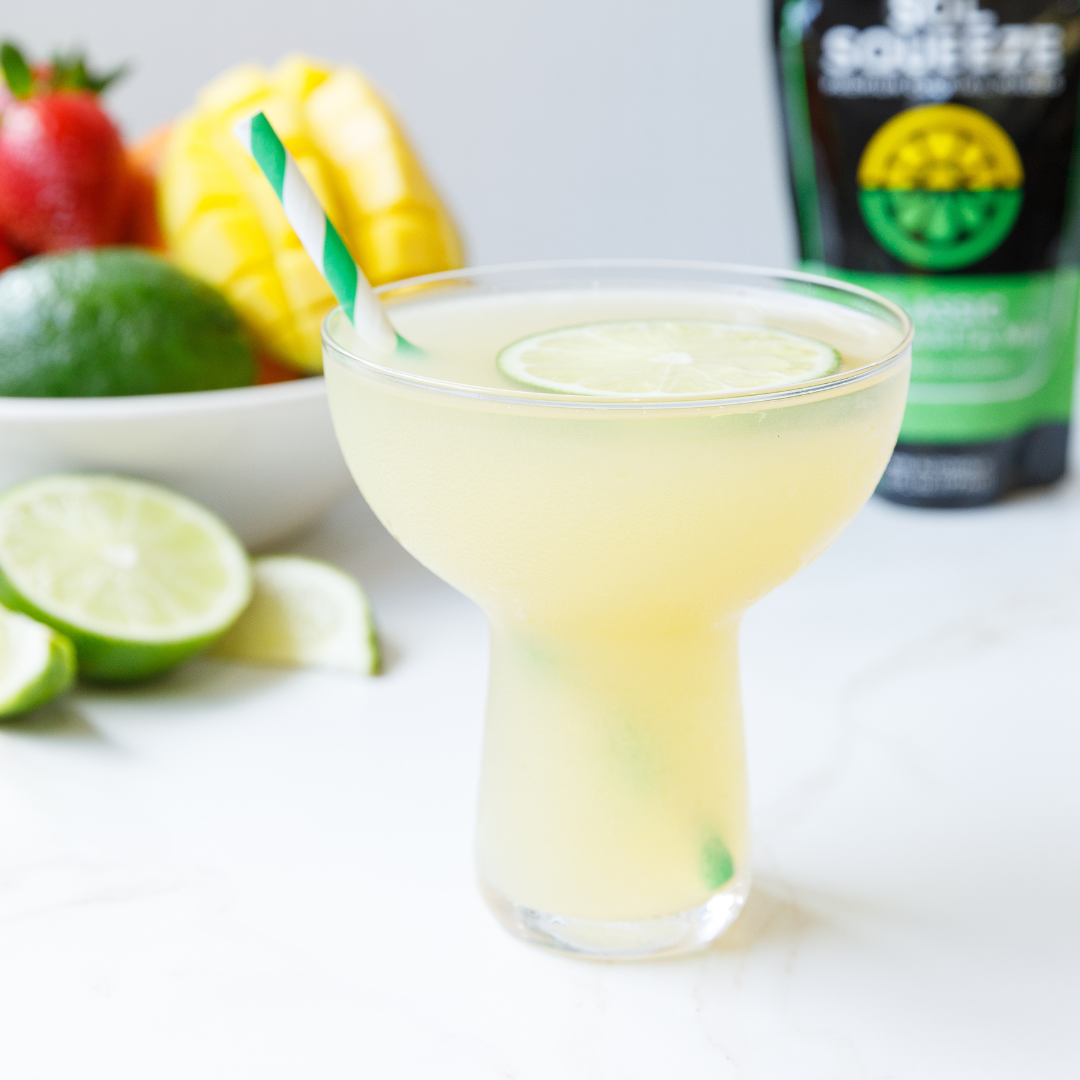 No Blender Easy Frozen Margarita