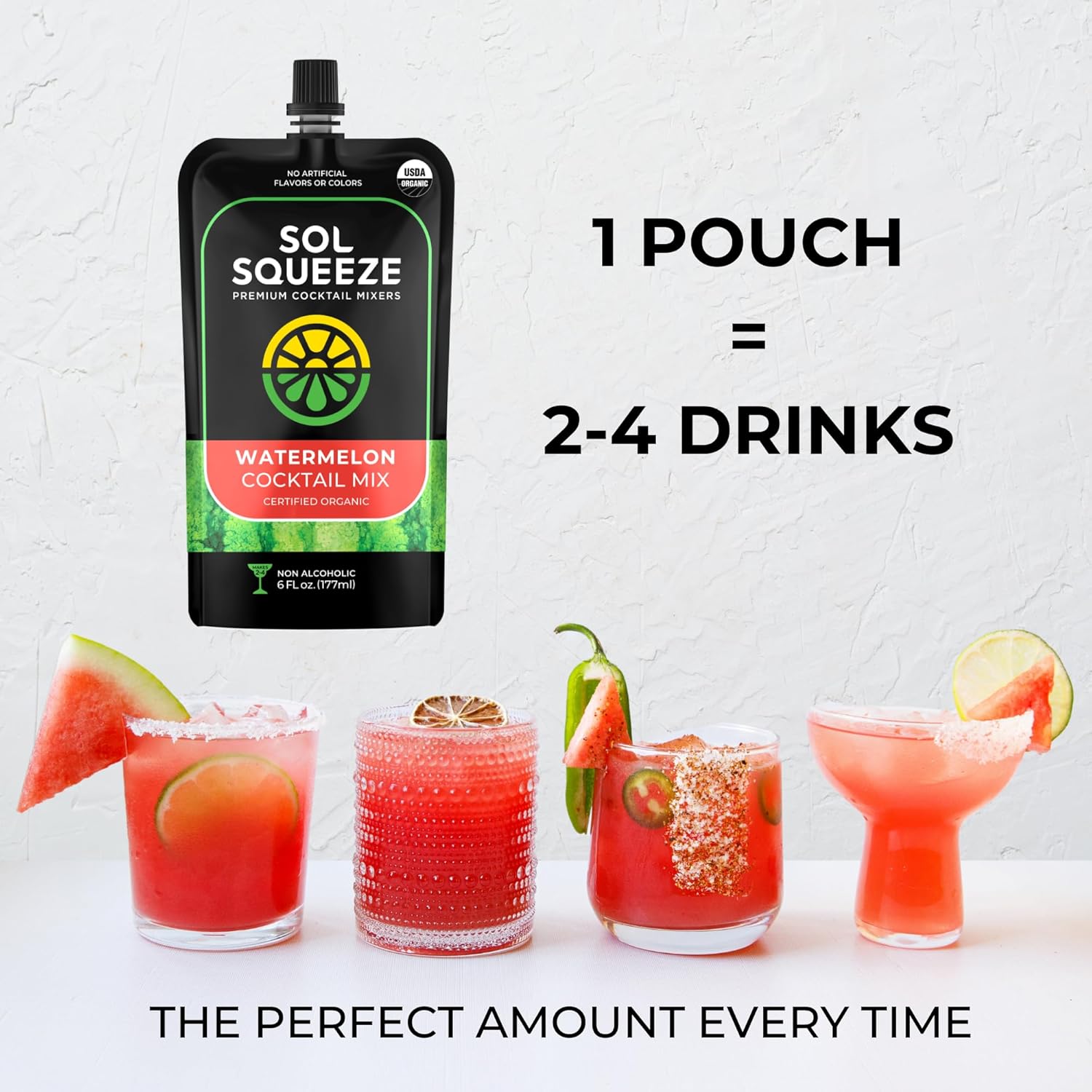 Watermelon Cocktail Mix | Sol Squeeze – SOL SQUEEZE