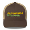 Sunshine Sipper Trucker Cap